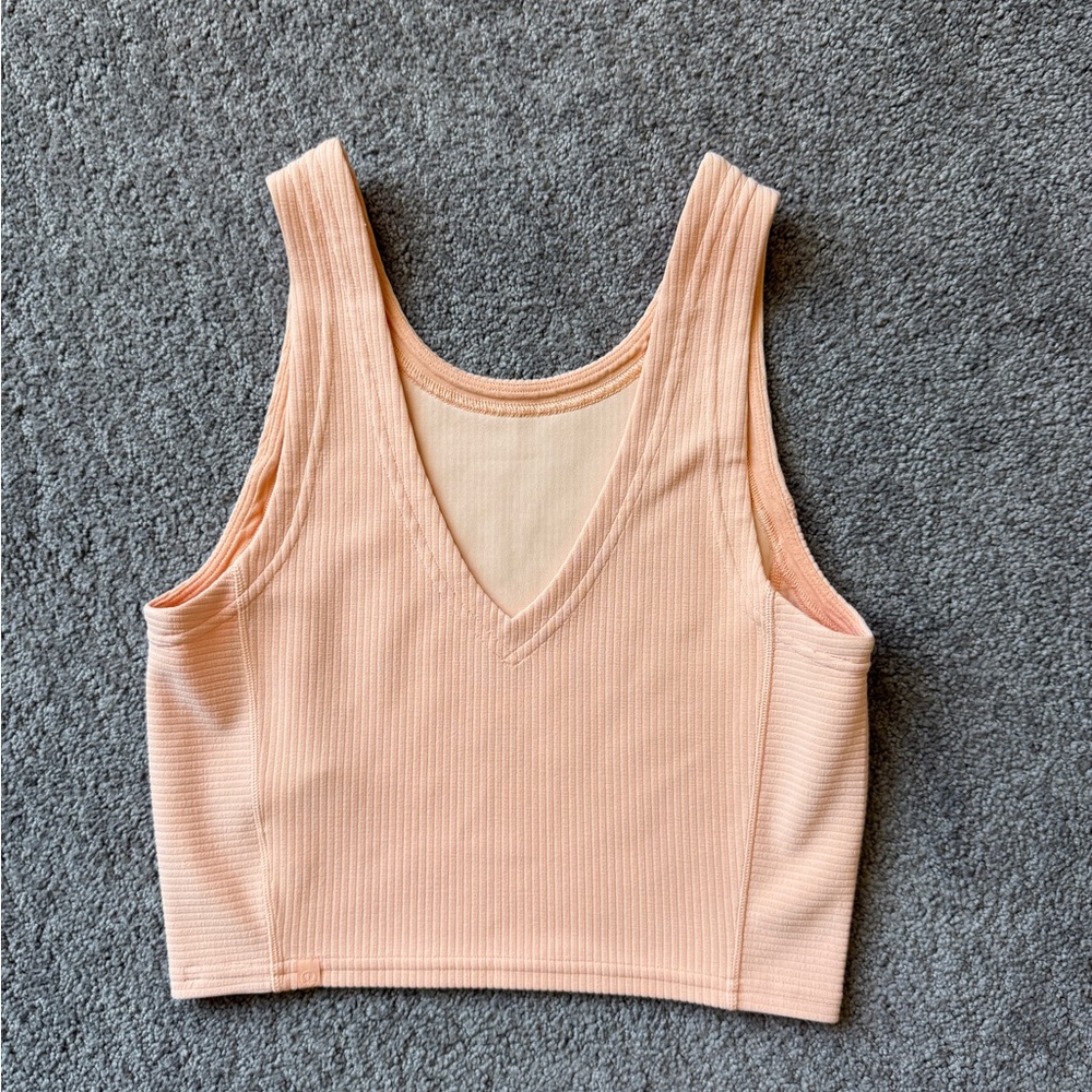 lululemon athletica Peach Tank Top